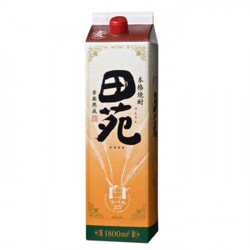 Den-En - Barley Shochu Shiro White Label - 1800ml | Japanese Sake