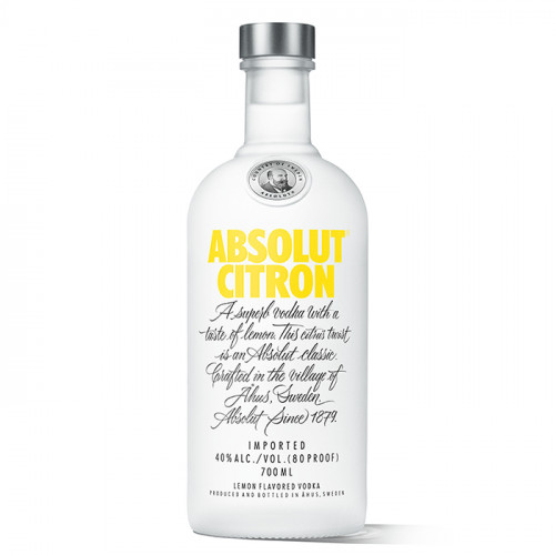 Absolut - Citron - 750ml | Swedish Vodka