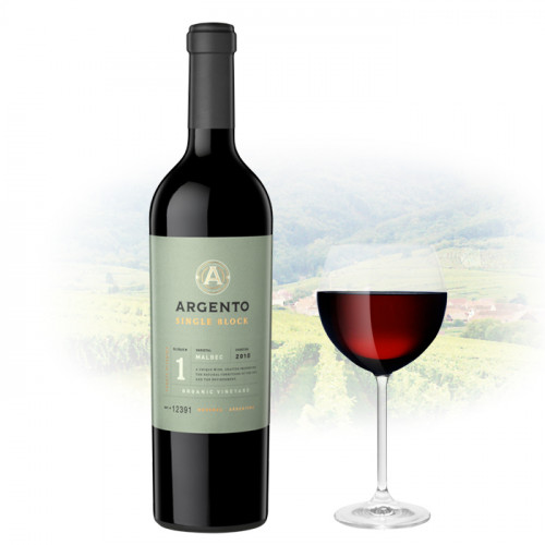 Argento - Single Block Organic Vineyard Malbec | Argentinian Red Wine