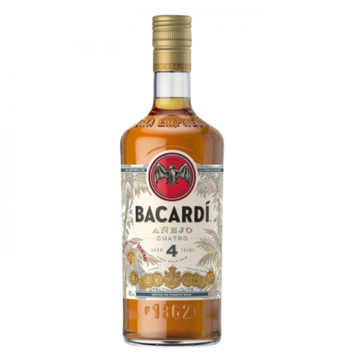 Bacardi - 4 Year Old Añejo Cuatro | Bermudian Rum