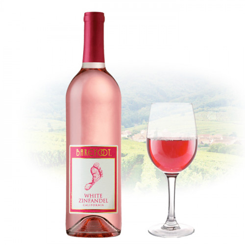 Barefoot Wines - White Zinfandel N.V. | California Pink Wine