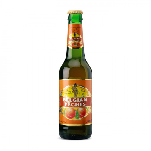 Belgian Pêche Beer - 330ml (Bottle) | Belgium Beer