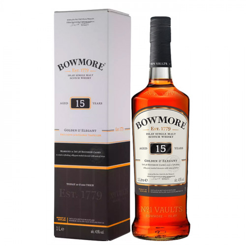 Bowmore 15 Year Old 1L Scotch Whisky | Philippines Manila Whisky