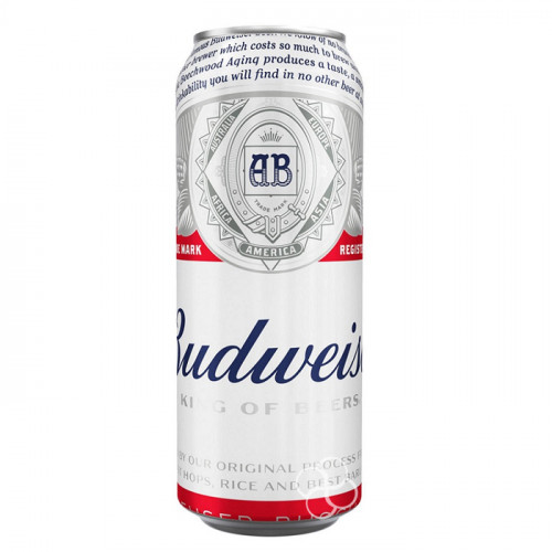 Budweiser - 500ml (Can) | American Beer