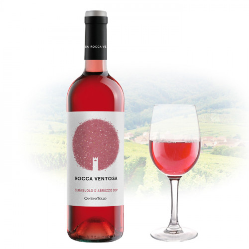 Cantina Tollo - Rocca Ventosa Cerasuolo d'Abruzzo Rosato | Italian Pink Wine