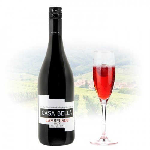 Casa Bella - Lambrusco Dolce Rosso | Italian Red Sparkling Wine