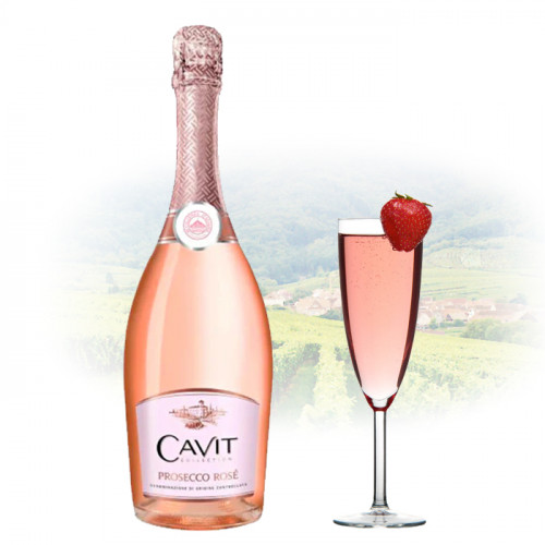 Cavit - Prosecco Rose Brut N.V. | Italian Sparkling Wine