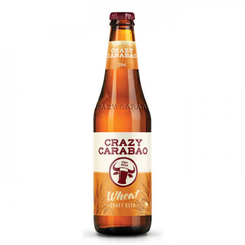 Crazy Carabao - Wheat - 330ml (Bottle) | Philippines Beer