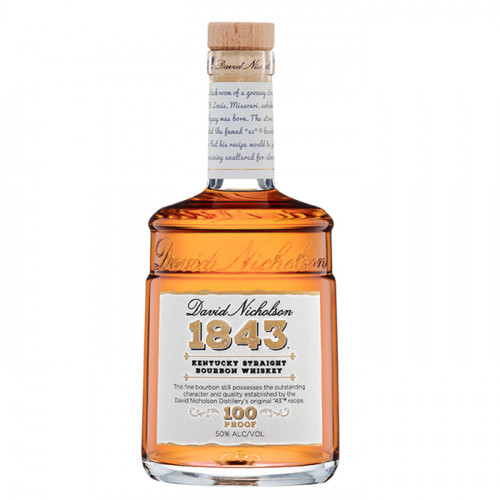 David Nicholson - 1843 100 proof | Kentucky Straight Bourbon Whiskey