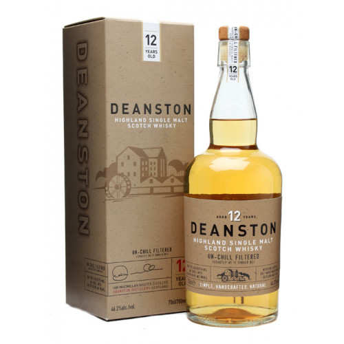 Deanston 12 Years Old Un-chill Filtered | Single Malt Scotch Whisky | Philippines Manila Whisky