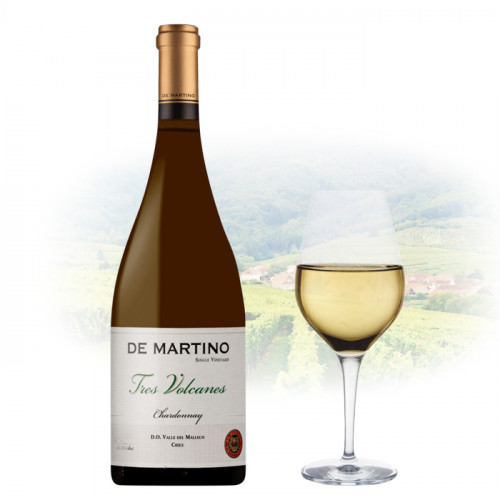 De Martino - Tres Volcanes Chardonnay - 2019 | Chilean White Wine