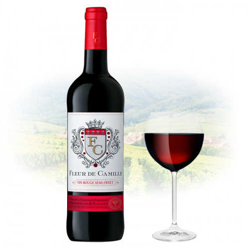 Fleur de Camille - Rouge Semi Sweet | French Red Wine