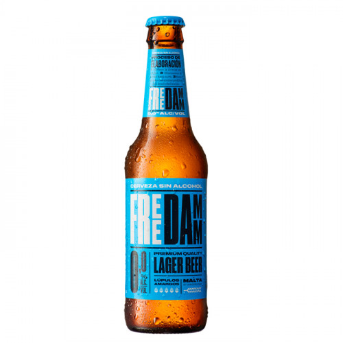 Free Damm - 330ml (Bottle) | Spanish Beer