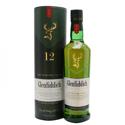 Glenfiddich - 12 Year Old 700ml | Single Malt Scotch Whisky