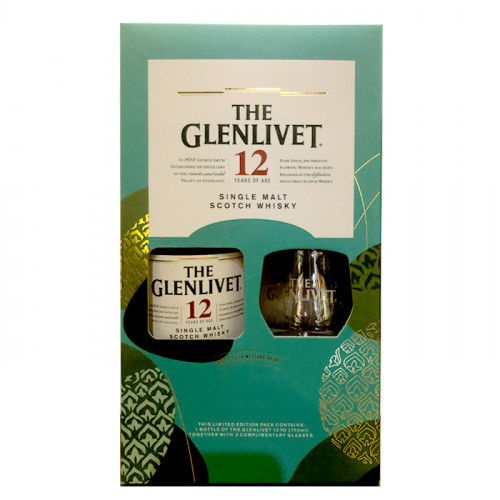 Glenlivet 12 Year Old - Gift Pack
