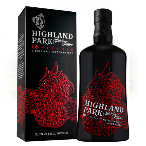  Highland Park 16 Year Old Twisted Tattoo | Single Malt Scotch Whisky