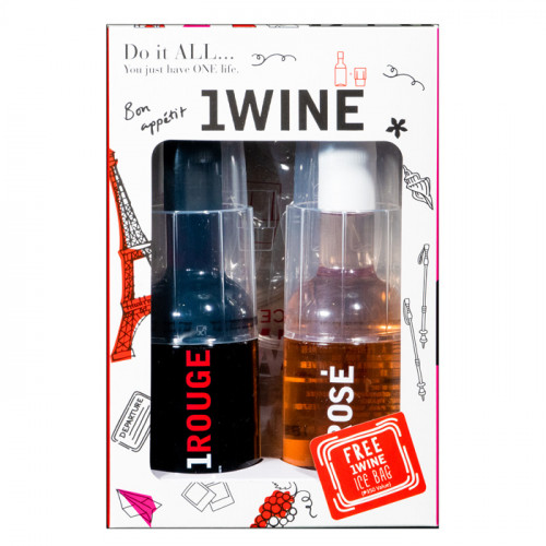 1WINE Whimsical Duo | 1WINE's Red & Rose