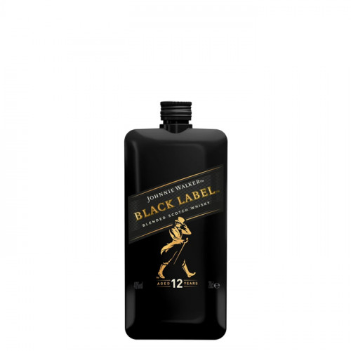 Johnnie Walker Black Label Pocket - 200ml Miniature | Blended Scotch Whisky