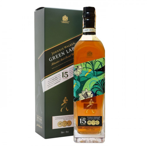 Johnnie Walker Green Label 700ml - Flavor Festival Edition | Blended Scotch Whisky