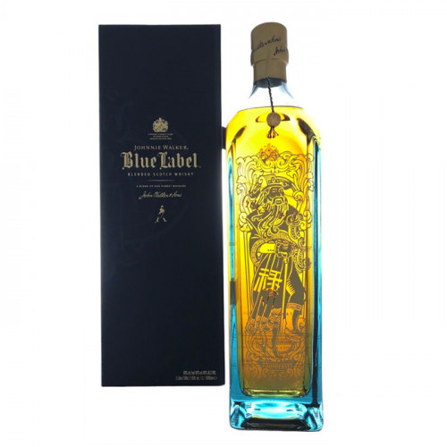 Johnnie Walker Blue Label Fu Lu Shou Limited Edition - Lu Xing Bottle 1L