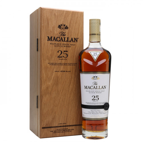 The Macallan 25 Year Old - Sherry Oak (2019 release) | Single Malt Scotch Whisky