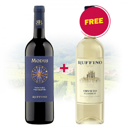 BUY 1 Ruffino - Modus Toscana GET 1 FREE Ruffino - Orvieto Classico Bianco