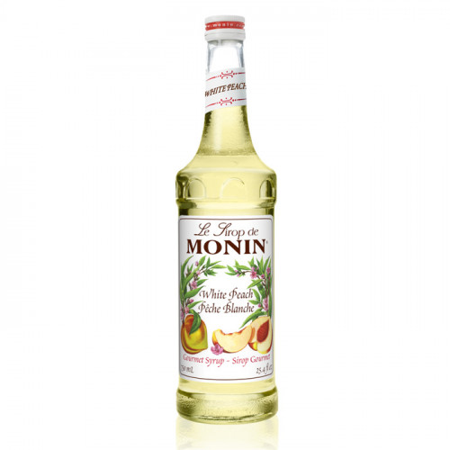 Le Sirop de Monin - White Peach | Fruit Syrup