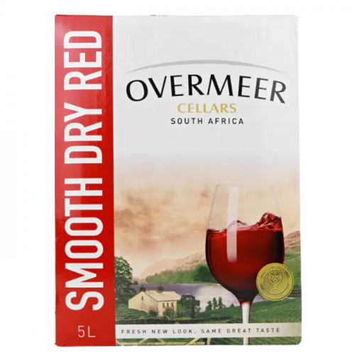 Overmeer - Smooth Dry Red 5L Bag-InBox | South African Red Wine