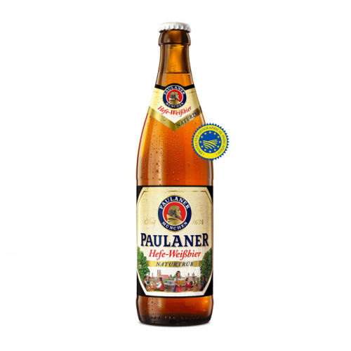 Paulaner Hefe (White) - 500ml (Bottle) | German Beer