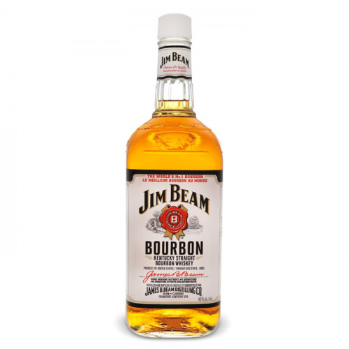 Jim Beam White Label Bourbon 1L | American Whiskey