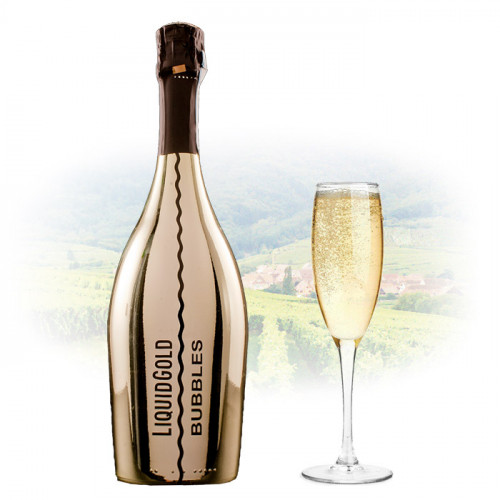 Liquid Gold Prosecco Elegant Bubbles GOLD | Sparkling Wine Philippines