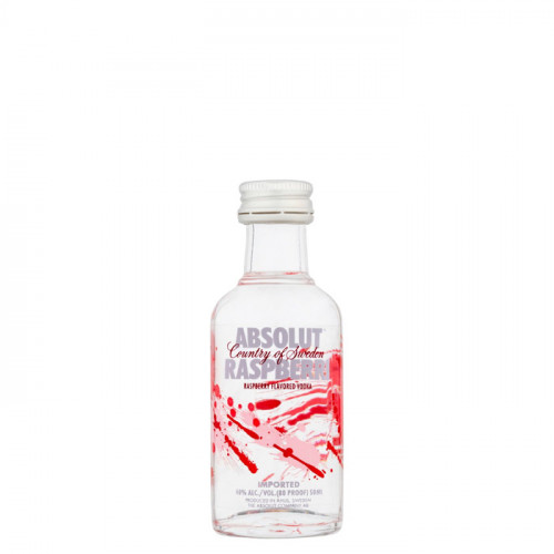 Absolut - Raspberry - 50ml Miniature | Swedish Vodka
