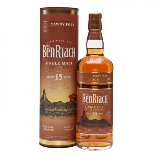 BenRiach Tawny Port Finish 15 Yrs | Single Malt Scotch Whisky | Philippines Manila Whisky
