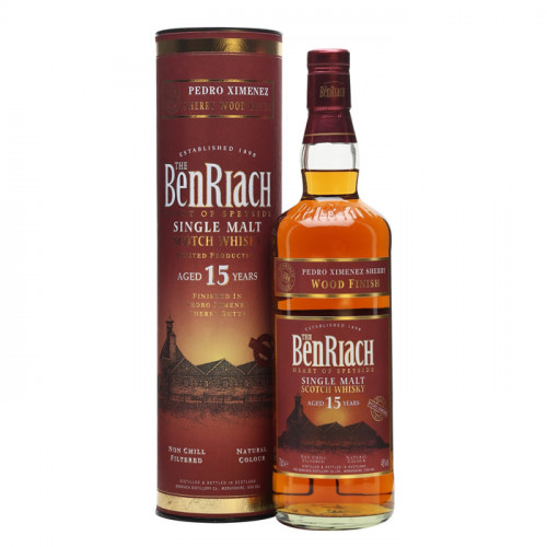 BenRiach Pedro Ximenez Sherry Finish 15 Yrs  | Single Malt Scotch Whisky | Philippines Manila Whisky