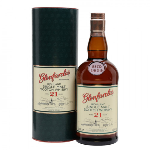 Glenfarclas 21 Year Old Single Malt Scotch 70cl | Scottish Whisky