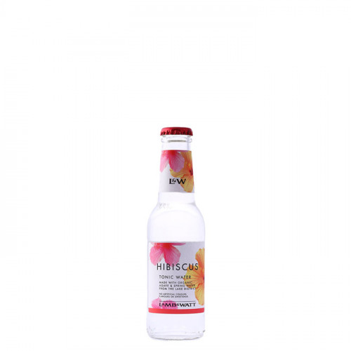 Lamb & Watt - Hibiscus - 200ml | Organic Tonic Water