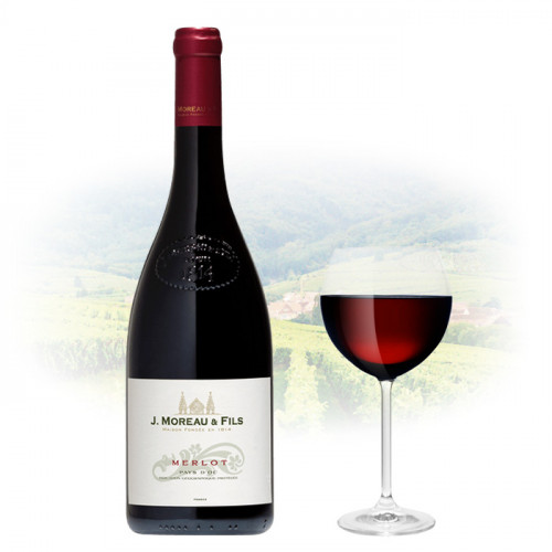 J Moreau & Fils - Merlot | French Red Wine