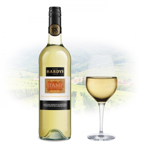 Hardy's - Stamp Gewurztraminer Riesling | Australian White Wine