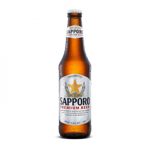 Sapporo Premium Beer - 330ml (Bottle) | Japan Beer