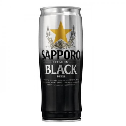 Sapporo Black - 650ml (Can) | Japanese Beer
