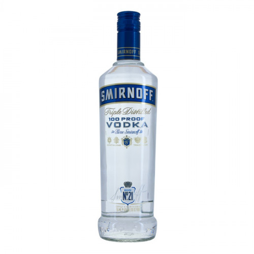 Smirnoff - Blue 100 proof 1L | Russian Vodka