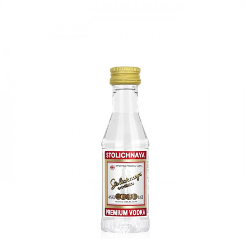 Stolichnaya - Premium Red - 50ml Miniature | Russian Vodka