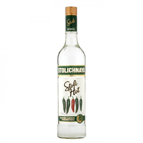 Stolichnaya - Stoli Hot Chili - 750ml | Jalapeño Russian Vodka