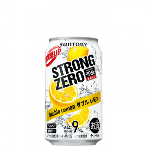 Strong Zero - Double Lemon - 350ml | Japanese Low Alcohol Drink