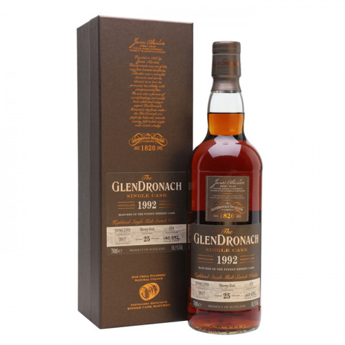 The GlenDronach Single Cask 1992 - 25 Year Old | Single Malt Scotch Whisky