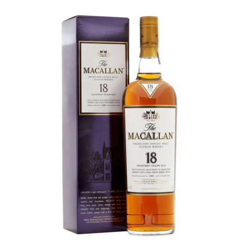The Macallan 18 Year Old - Sherry Oak - 1995 Edition | Single Malt Scotch Whisk