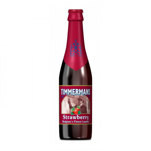 Timmermans Fraise (Strawberry) - 250ml (Bottle) | Belgium Beer
