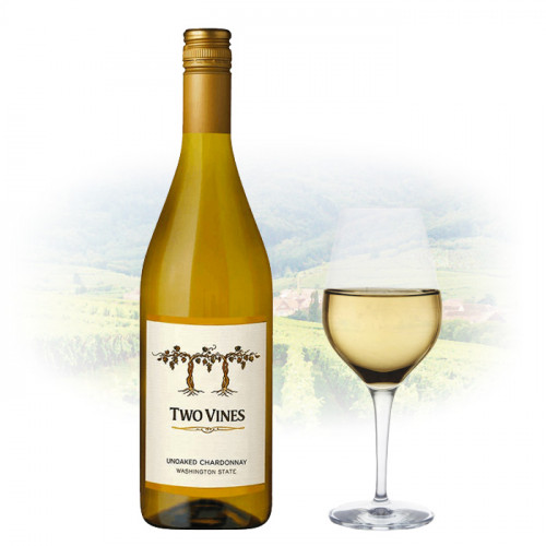 Two Vines - Unoaked Chardonnay | American White Wine