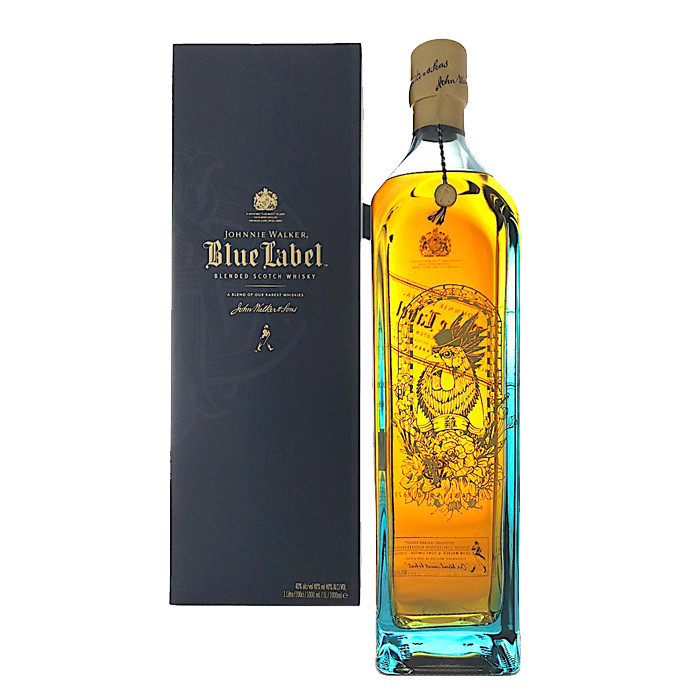 Johnnie Walker Blue Label Chinese Zodiac 1L - ROOSTER