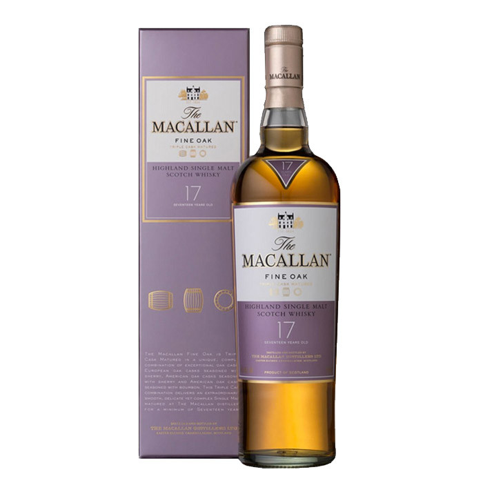 The Macallan 17 Year Old Fine Oak Triple Cask Matured Single Malt Scotch Whisky